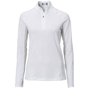 Callaway Women's Sun Protection 1/4 Zip Golf Pullover in White size XS/S
